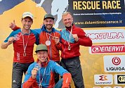 Záchranáři z Jeseníků na 12. ročníku mezinárodního závodu Dolomity rescue race.