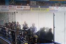 Hokejový zápas Draků ukončila mlha