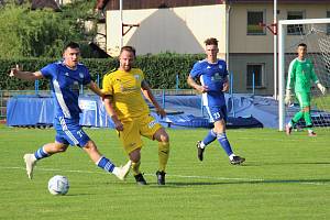 Fotbalisté Šumperku proti Řepišti.