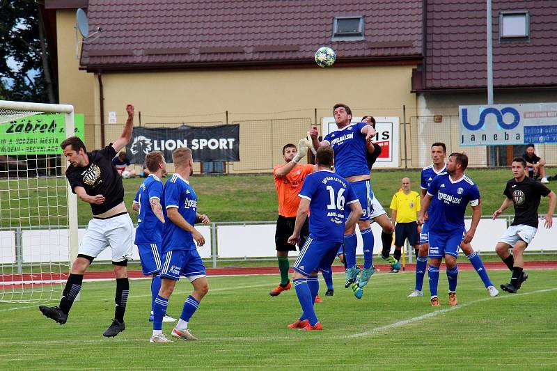 Fotbalisté Zábřehu doma porazili Litovel