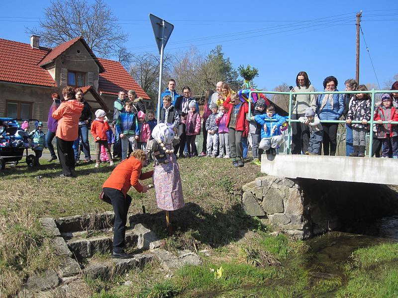 Pálení Morany ve Svébohově na Zábřežsku