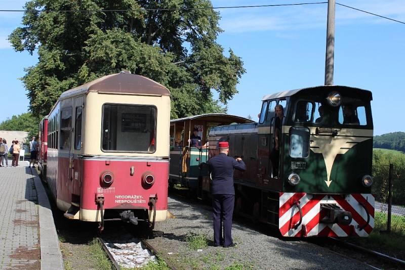 Úzkokolejka v Třemešné.