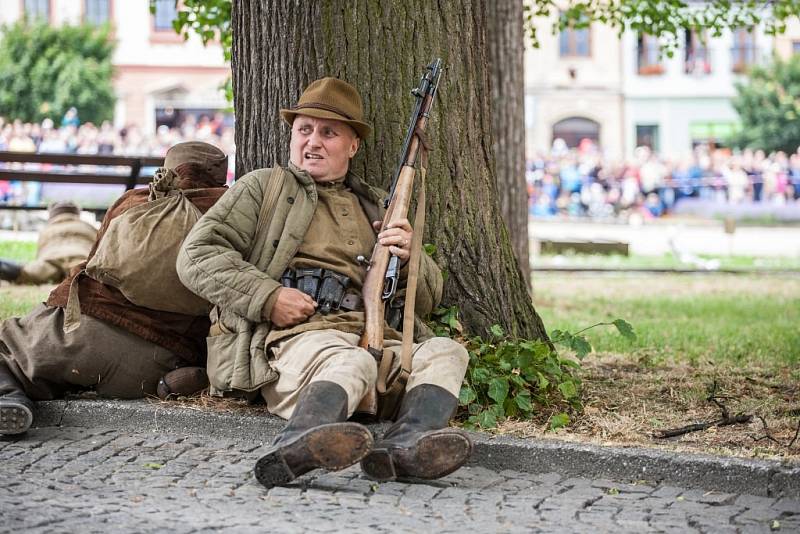 Bitvou o město vyvrcholila vojensko-historická akce Zábřeh 1945.