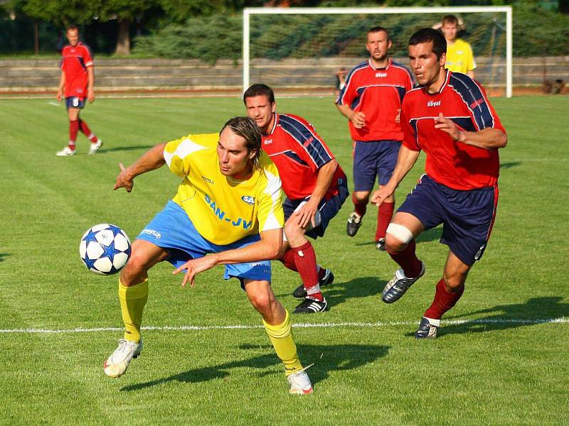 Šumperk versus Mikulovice (červené dresy)