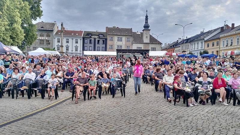 Akce Notování Zábřehem zaplnila zábřežské Masarykovo náměstí.