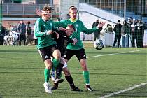 Fotbalisté Zábřehu i podruhé v této sezóně krajského přeboru porazili Jeseník 3:2