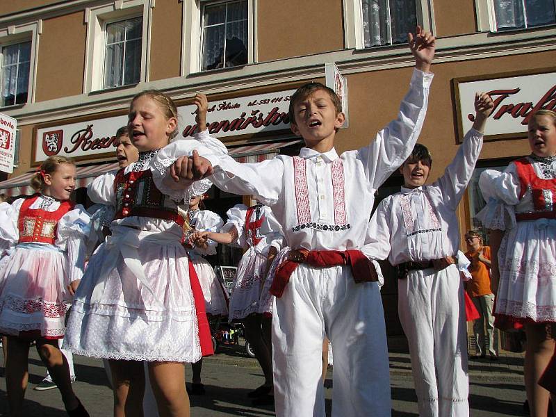 Mezinárodní folklórní festival  V Zábřeze na renko