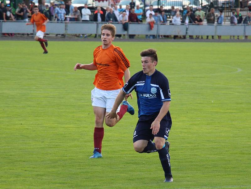 Fotbalisté Zábřehu zvládli důležité derby s Velkými Losinami. Rozhodovat ho musely až penalty.