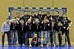 Zápas vítězů II. ligy ve futsalu: Gardenline Litoměřice - AC Gamaspol Jeseník 5:7, 15. dubna 2016.