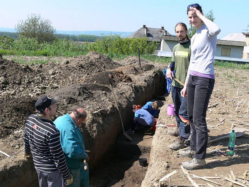 Archeologický průzkum v Dubicku