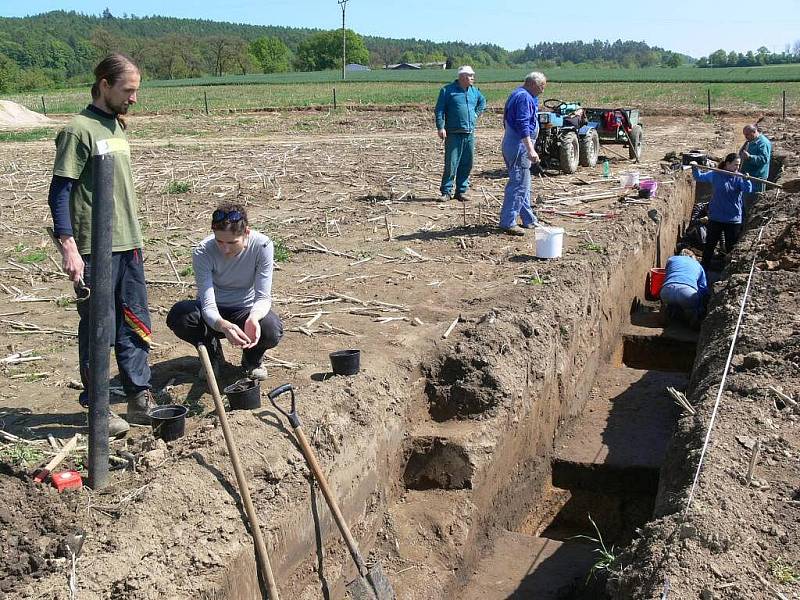 Archeologický průzkum v Dubicku