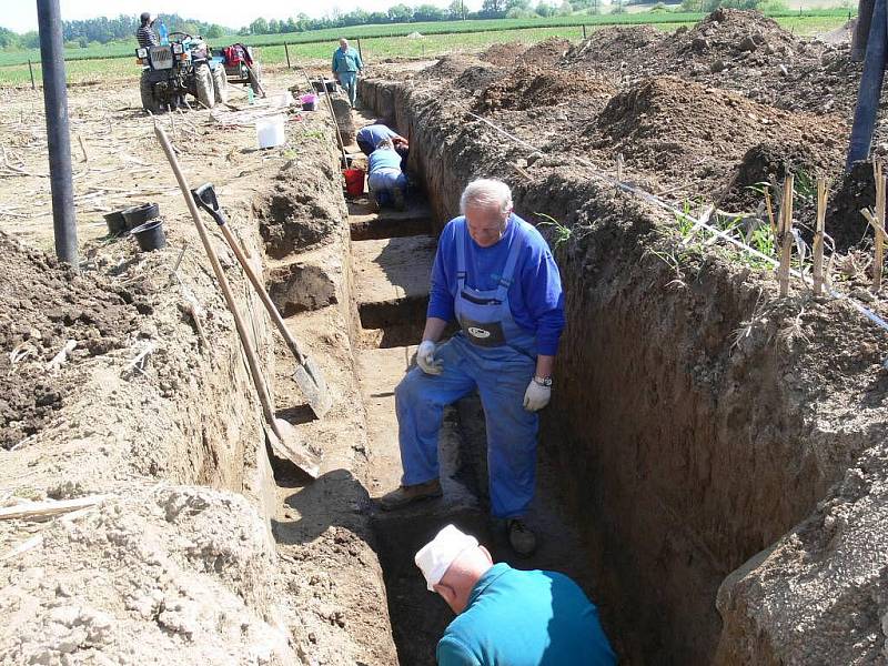 Archeologický průzkum v Dubicku