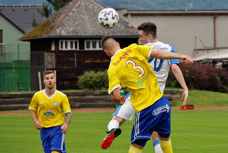 Fotbalisté Šumperku porazili v krajském derby Přerov