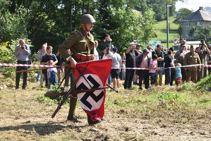 Bojová ukázka událostí začátku druhé světové války na Jesenicku.