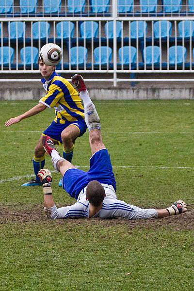 Opava B versus Mikulovice (červené dresy)