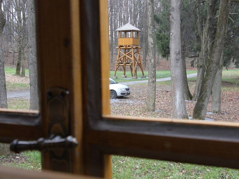 Nové stavby ve Zlatorudném skanzenu u Zlatých Hor