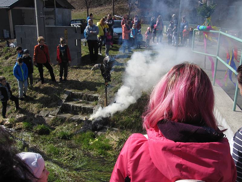 Pálení Morany ve Svébohově na Zábřežsku