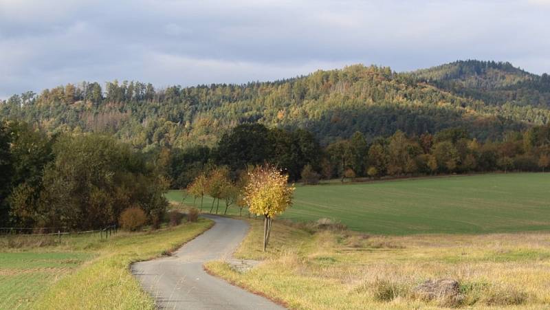 Podzimní procházka z Bludova na Bludovský kopec, Bludoveček do Šumperka.