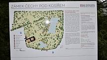 Nejen romantický park, ale interiéry zámku v Čechách pod Kosířem jsou k dispozici veřejnosti.