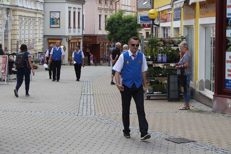 Festival Hudba bez hranic v ulicích Šumperku 2019