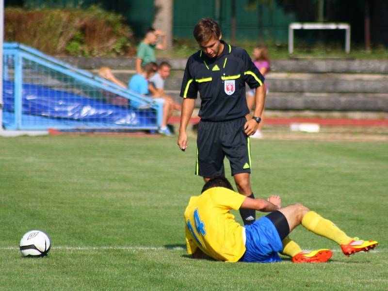 Šumperk versus Havířov (modré dresy).