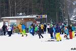 Do jednoho z nejmodernějších lyžařských areálů v Jeseníkách, kterým je K3Sport v Koutech nad Desnou, se v sobotu sjížděli návštěvníci z celé republiky i sousedního Polska.