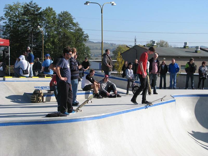 Skatepark v Šumperku.