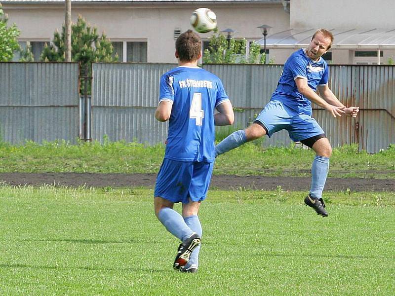 Šternberk versus Štíty (zelené dresy)