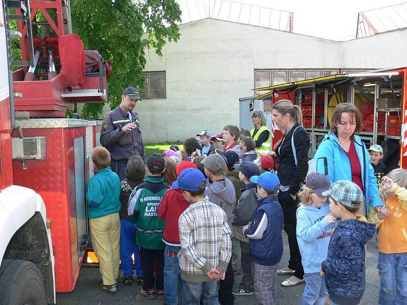 Den otevřených dveří se konal 13. května na hasičské stanici v Šumperku