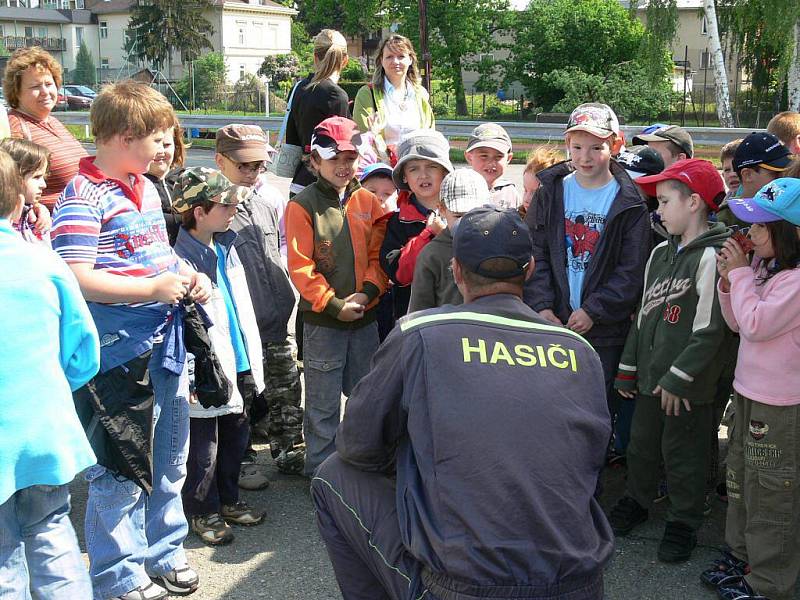 Den otevřených dveří se konal 13. května na hasičské stanici v Šumperku