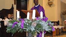 Zábřeh navštívil v neděli 27. listopadu kněz z Rodolpho Baltazar Haiti