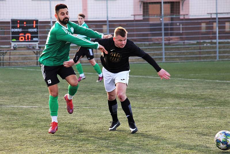 Fotbalisté Zábřehu i podruhé v této sezóně krajského přeboru porazili Jeseník 3:2