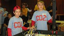 Finále soutěže First Lego League v jesenickém Pentagonu