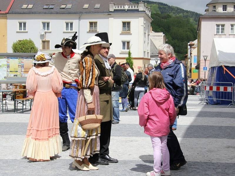 Zahájení lázeňské sezony v Jeseníku v roce 2013.