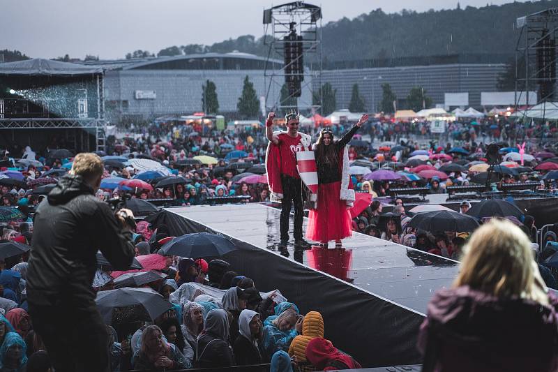 Jan Jílek ze Zábřehu se stal králem Brněnského majálesu.