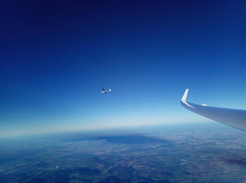 Snímky z dálkových letů Davida Macha.