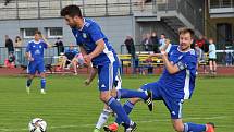 V divizním krajském derby se radují fotbalisté Šumperku, doma těsně porazili 1. HFK Olomouc.