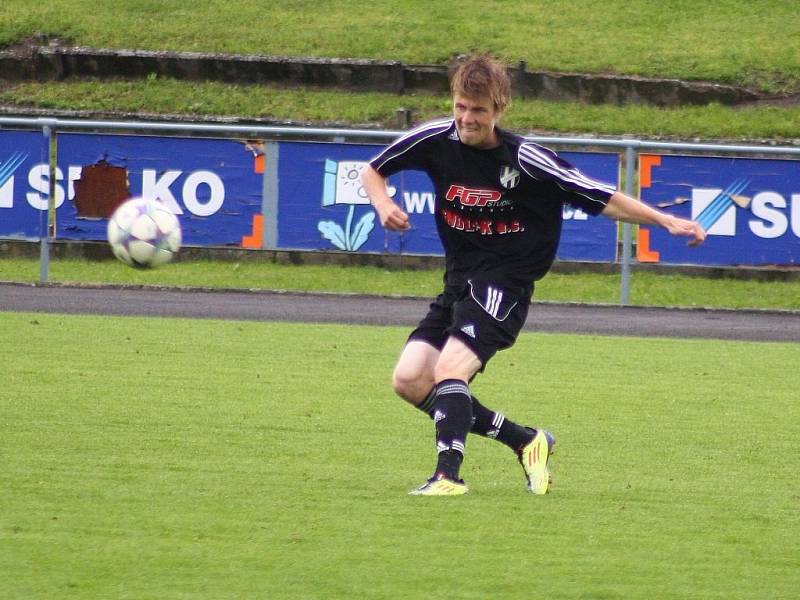 Zábřeh versus HFK Olomouc (tmavší dresy)