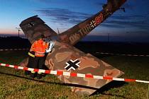 Poblíž Uhelné na Javornicku spadlo v sobotu 24. června malé letadlo. Jednalo se o repliku historického stroje.