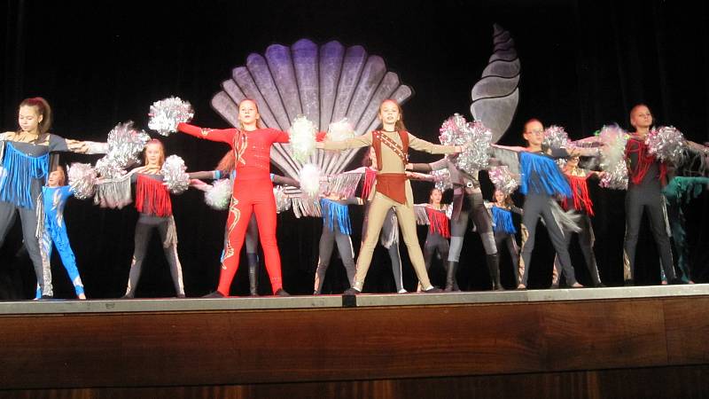Jubilejní 15. Wintershow ukázala zábřežské děti v nejrůznějších druzích tance a pohybu.