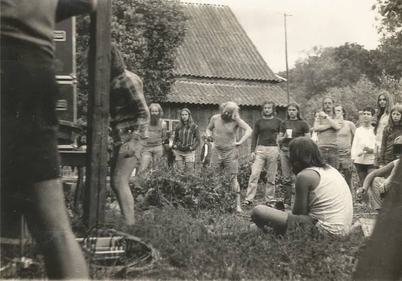 Antirockfest v roce 1986 v Oskavě.