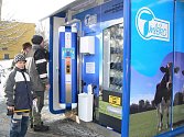 Nový automat na mléko v Zábřehu