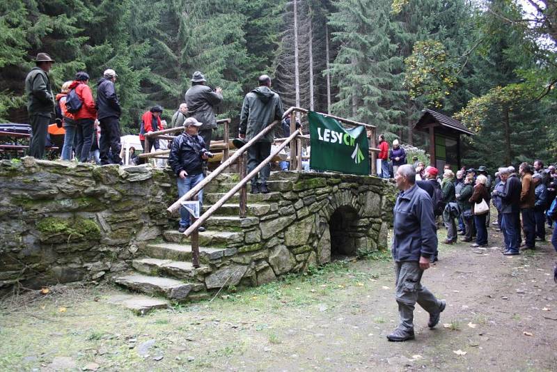 Otevření naučné stezky v osadě Josefová u Jindřichova.