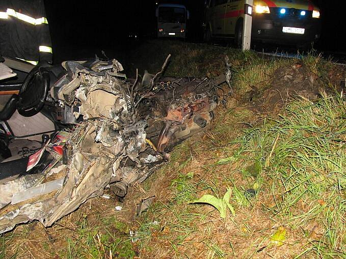 Tohle bylo opravdu před nehodou u Štítů auto, konkrétně audi