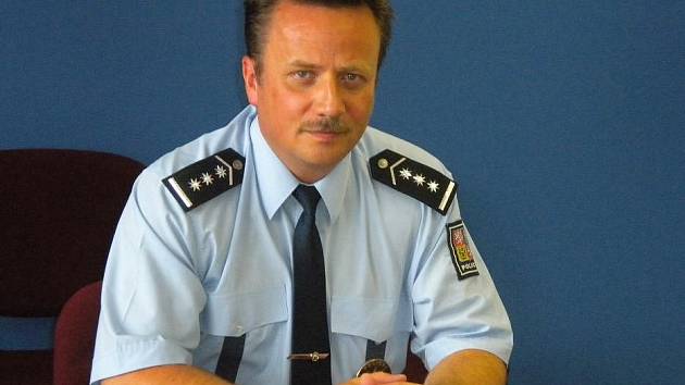 Ředitel územního odboru Policie České republiky Šumperk Michal Harciník