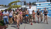 Dětský závod na na počest Eskymo Welzla v Zábřehu