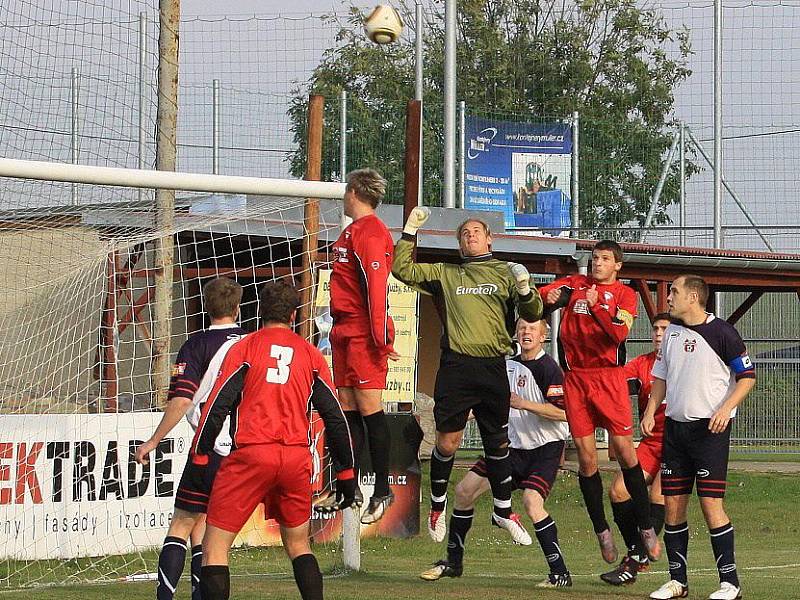 Hněvotín versus Zlaté Hory (červené dresy)