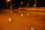 Jesenicko v noci na 29. května 2014 zasáhly lokální záplavy