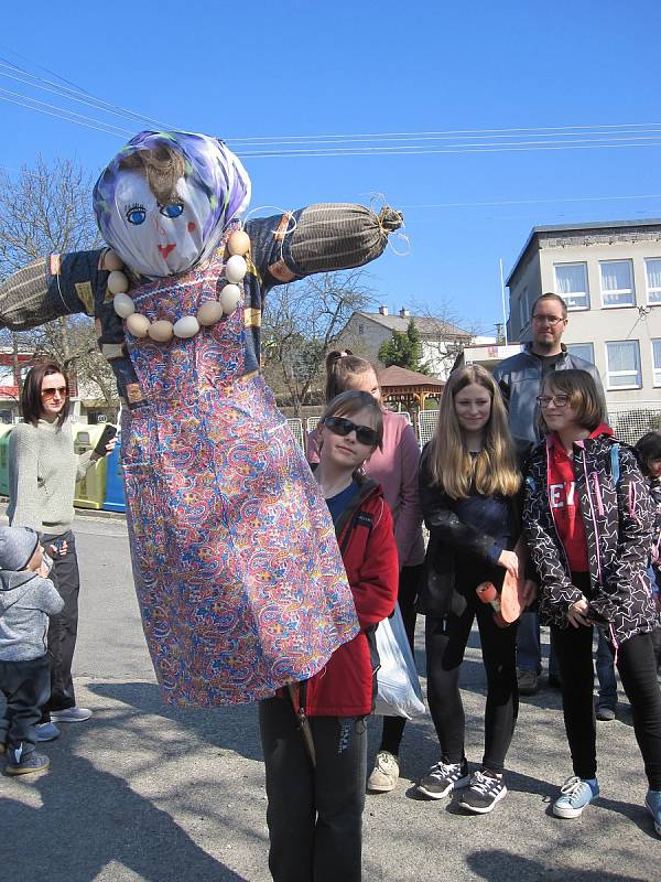 Pálení Morany ve Svébohově na Zábřežsku