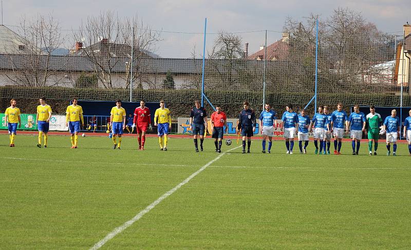 Šumperští fotbalisté na jaře poprvé přišli o body, doma remizovali s Břeclaví 1:1.